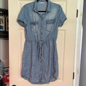Love Tree Blue Denim Dress